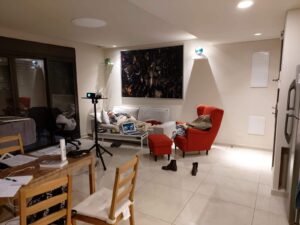 הסלון -לפני